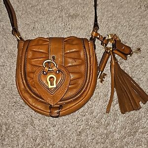 Juicy Couture Carmel Leather Purse